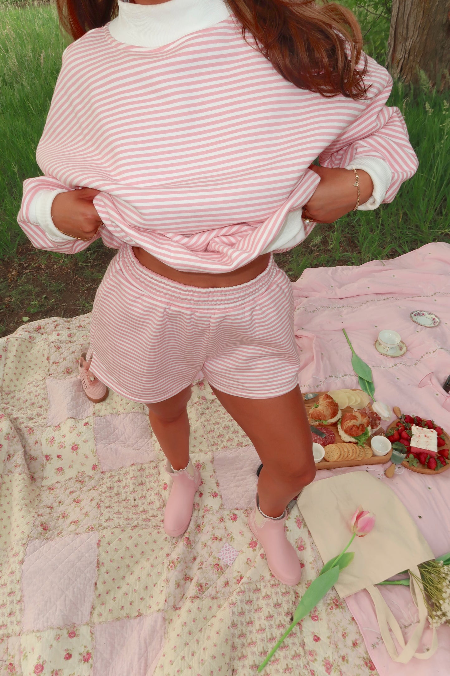 Strawberry Milk Shorts