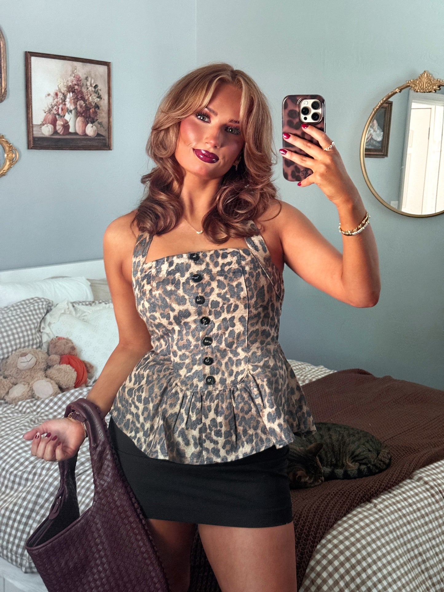 The Beaumont Peplum Corset