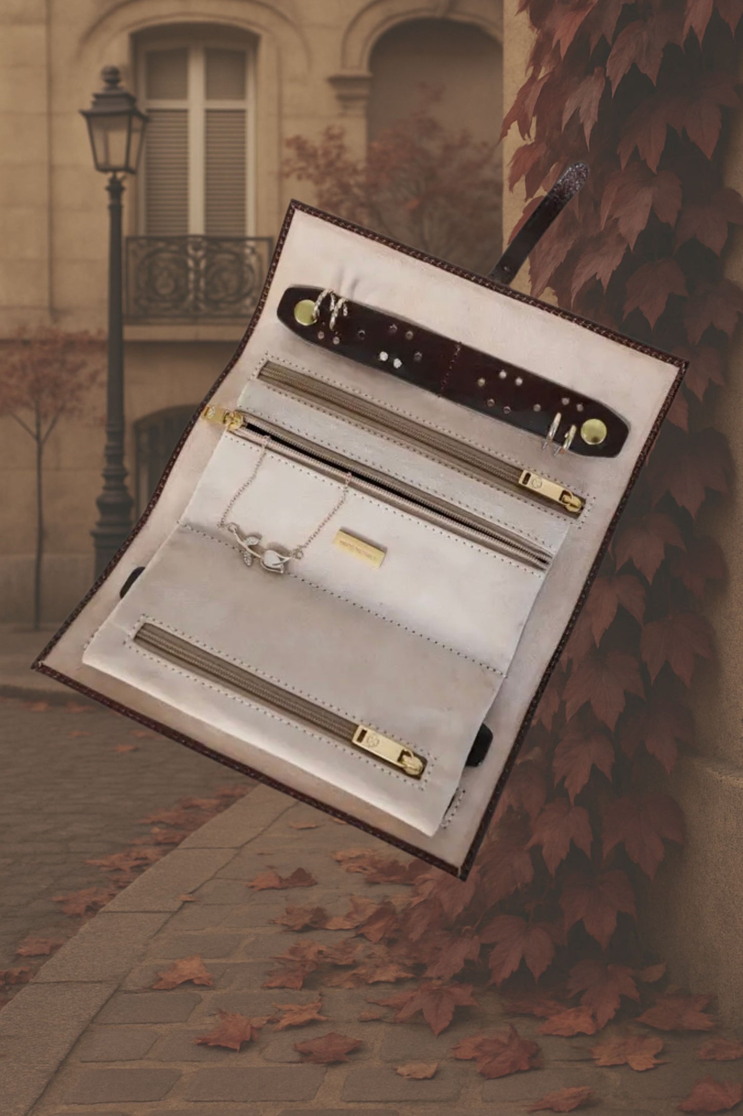 The Céleste Jewelry Roll
