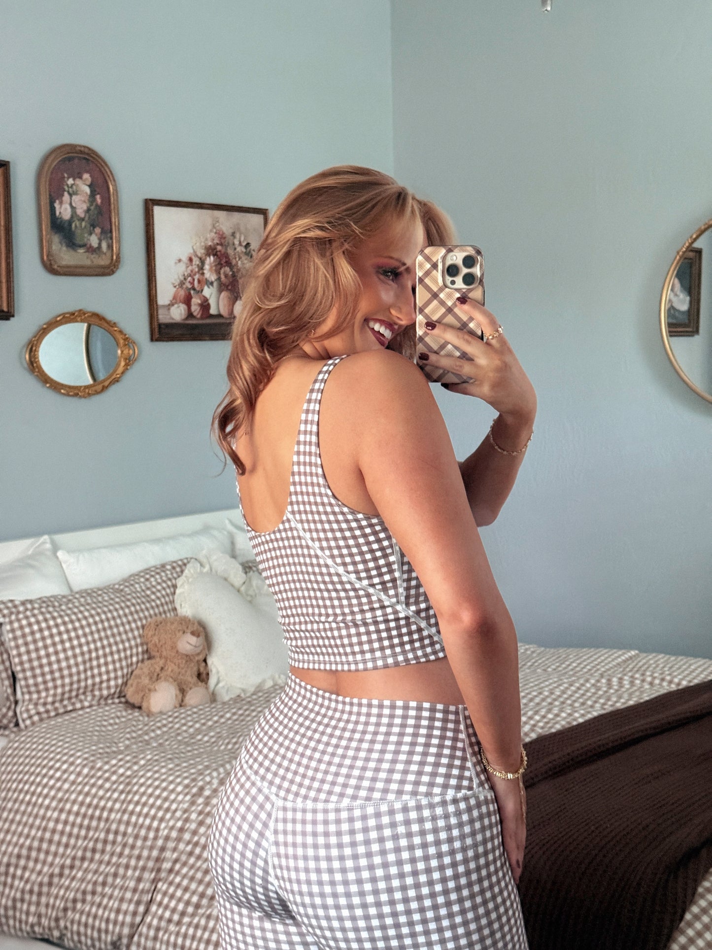 Heritage Gingham Three Piece Set