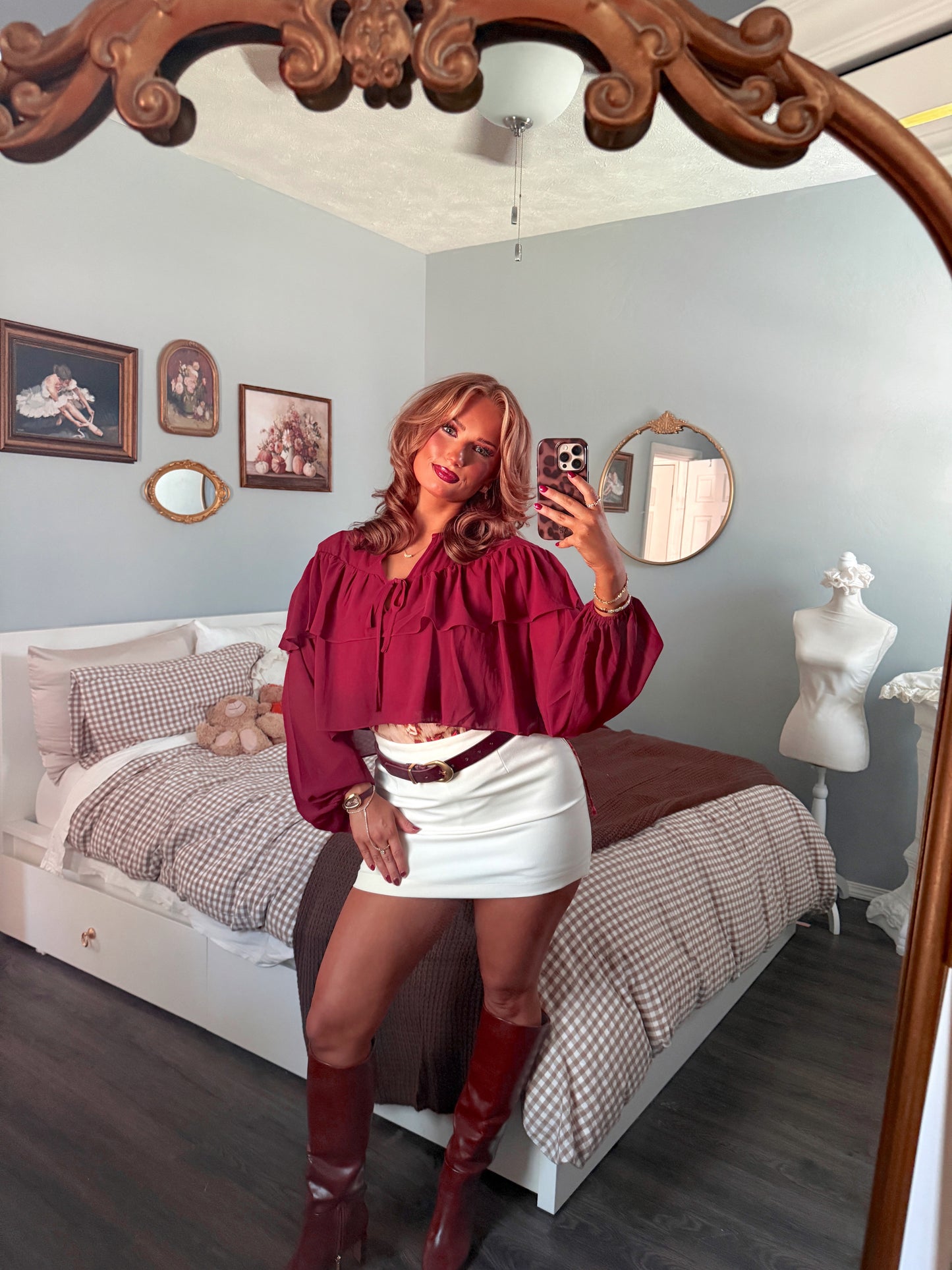 The Ashbourne Chiffon Blouse