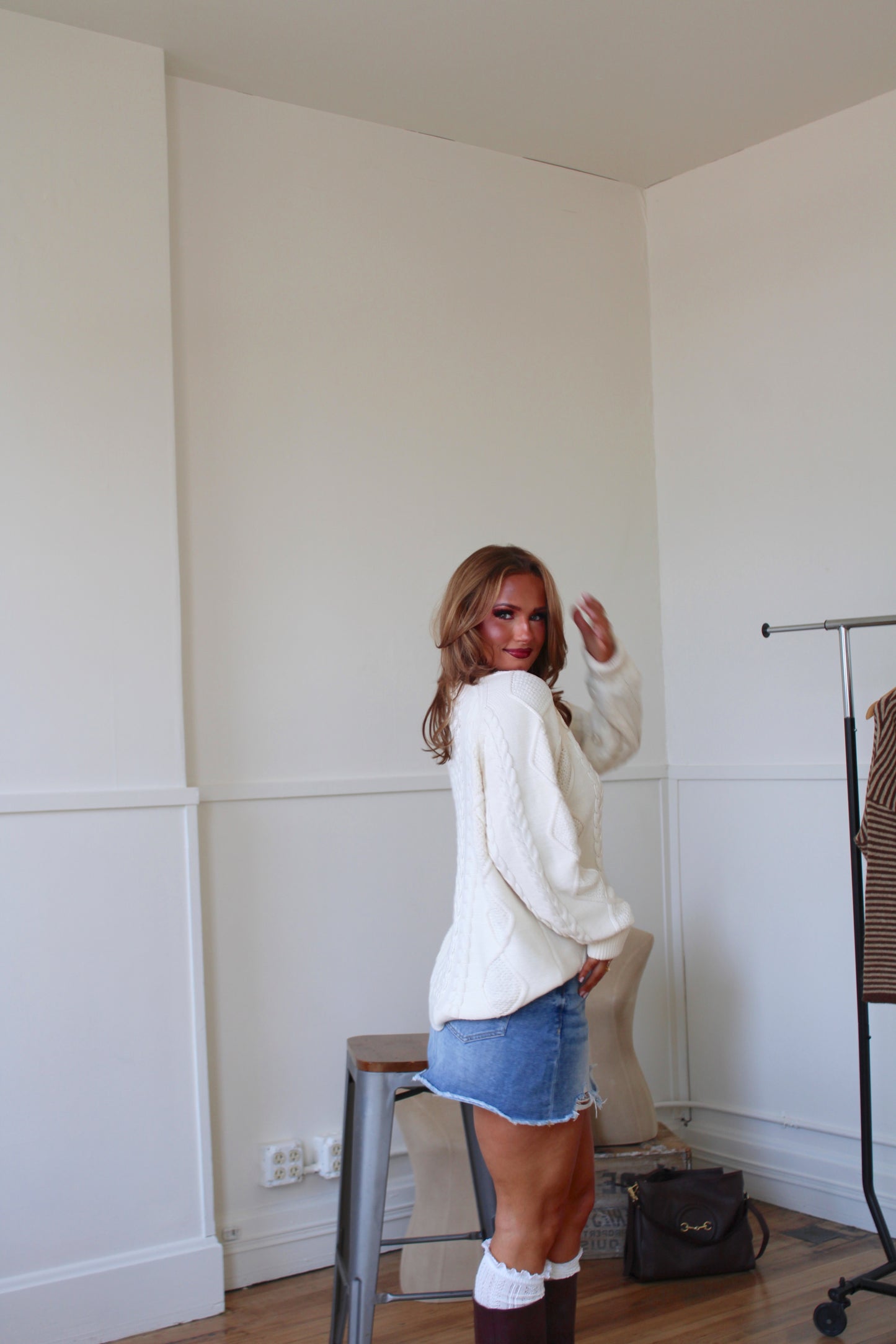 The Rory Cable Knit Sweater PREORDER 8.30