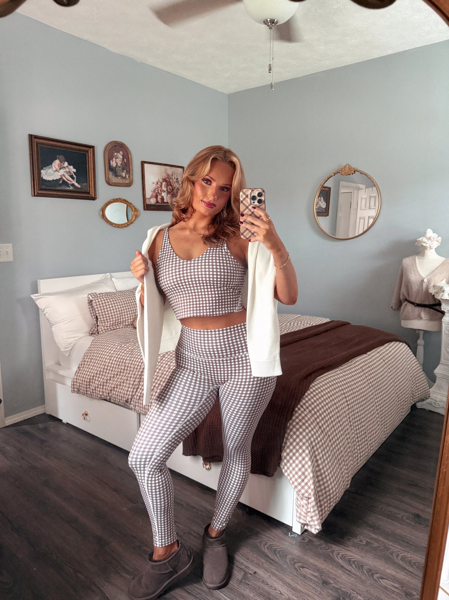 Heritage Gingham Three Piece Set