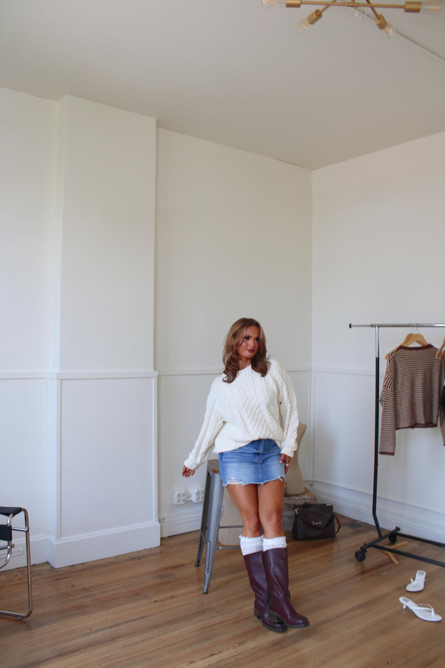 The Rory Cable Knit Sweater PREORDER 8.30