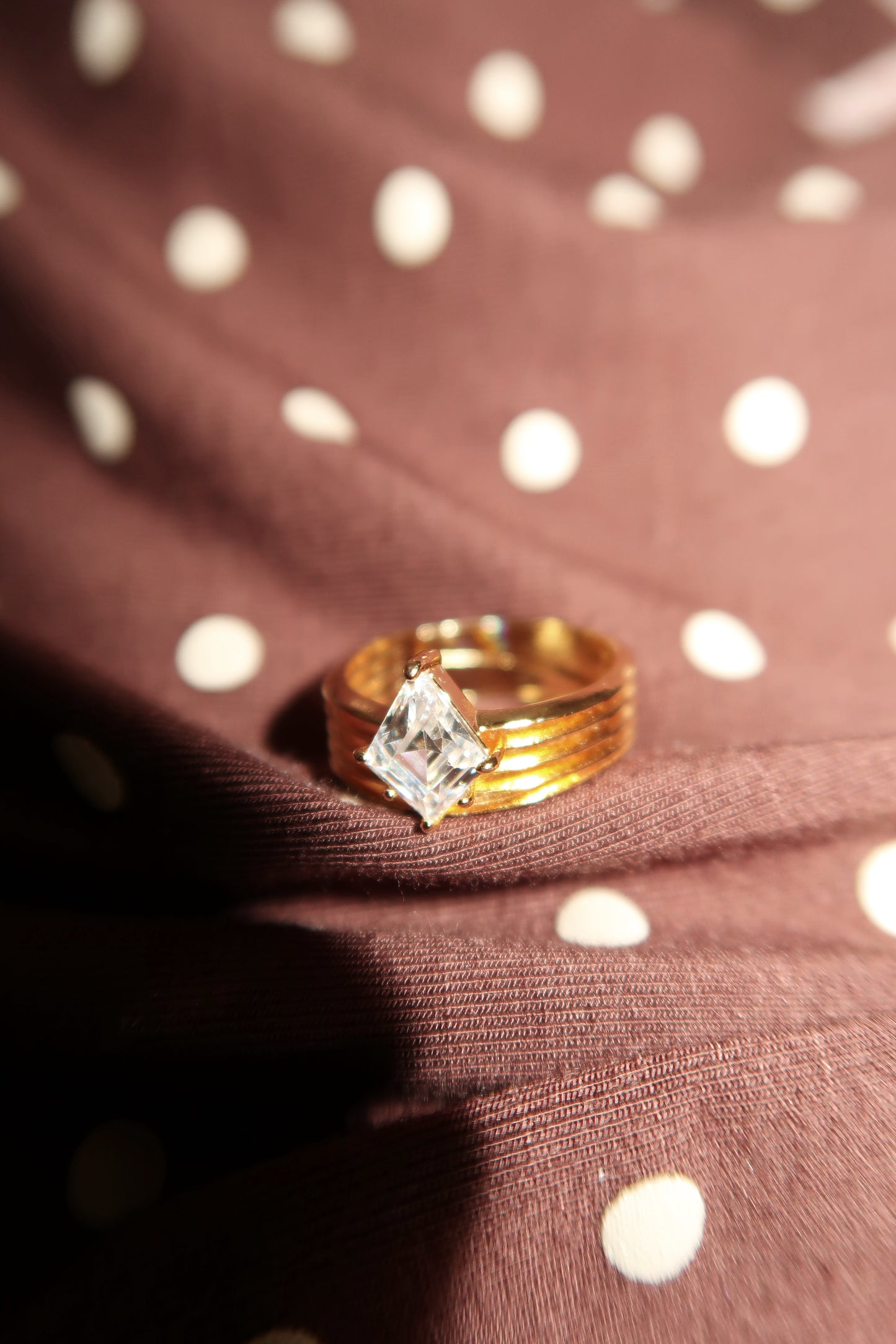 Golden Glance Ring
