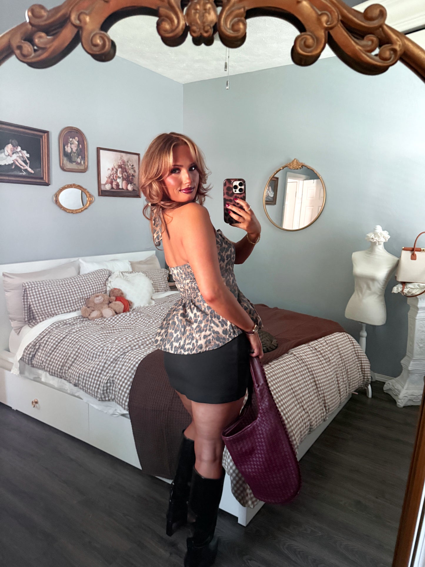 The Beaumont Peplum Corset