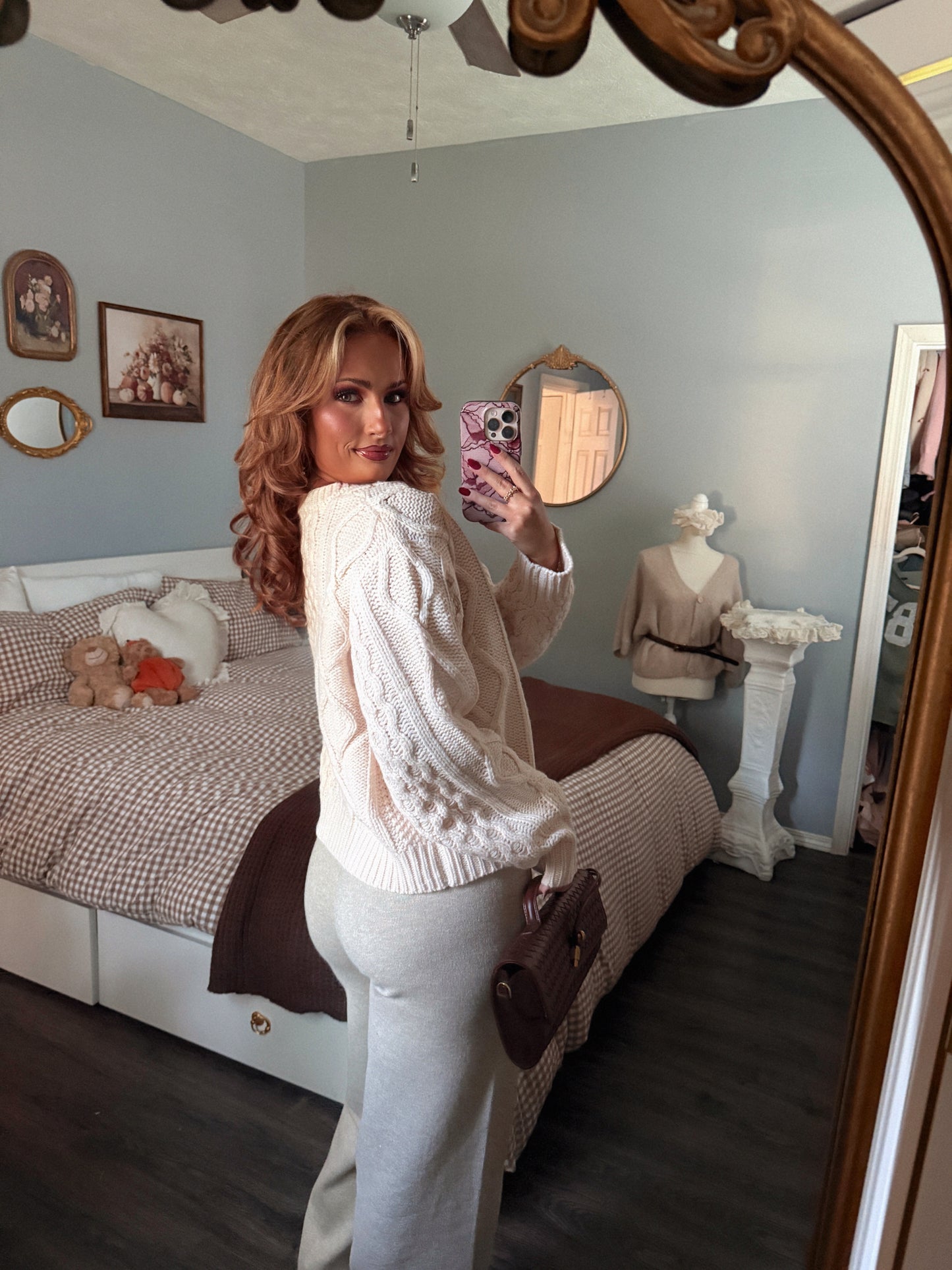 The Storybook Cable Knit Cardigan