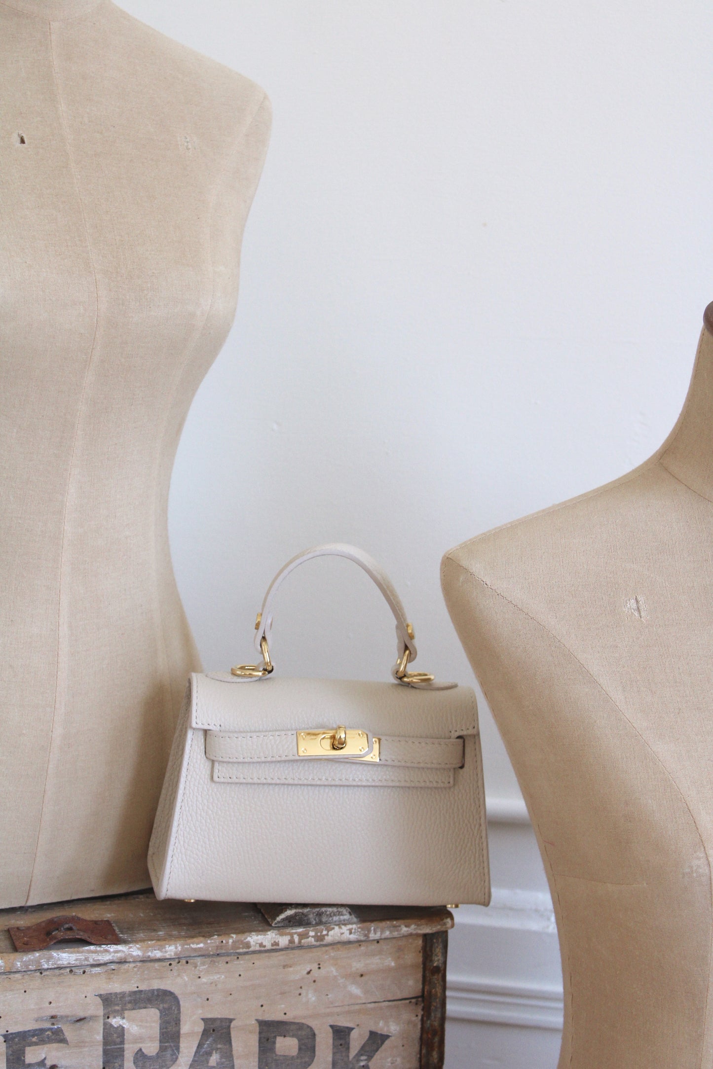 The Janáe Mini Handbag - Beige
