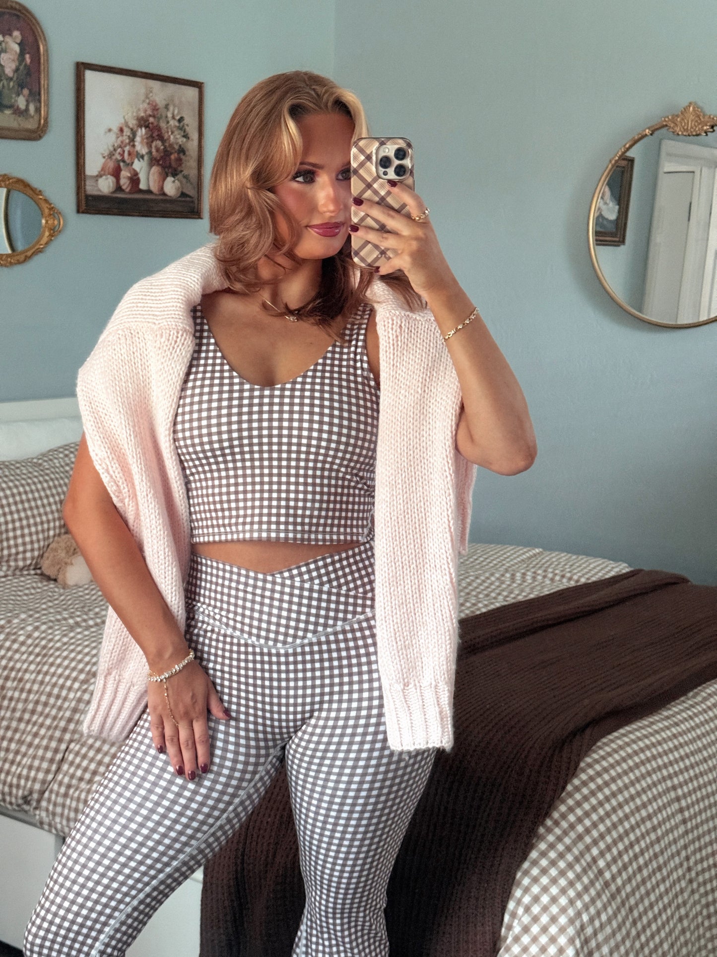 Heritage Gingham Three Piece Set