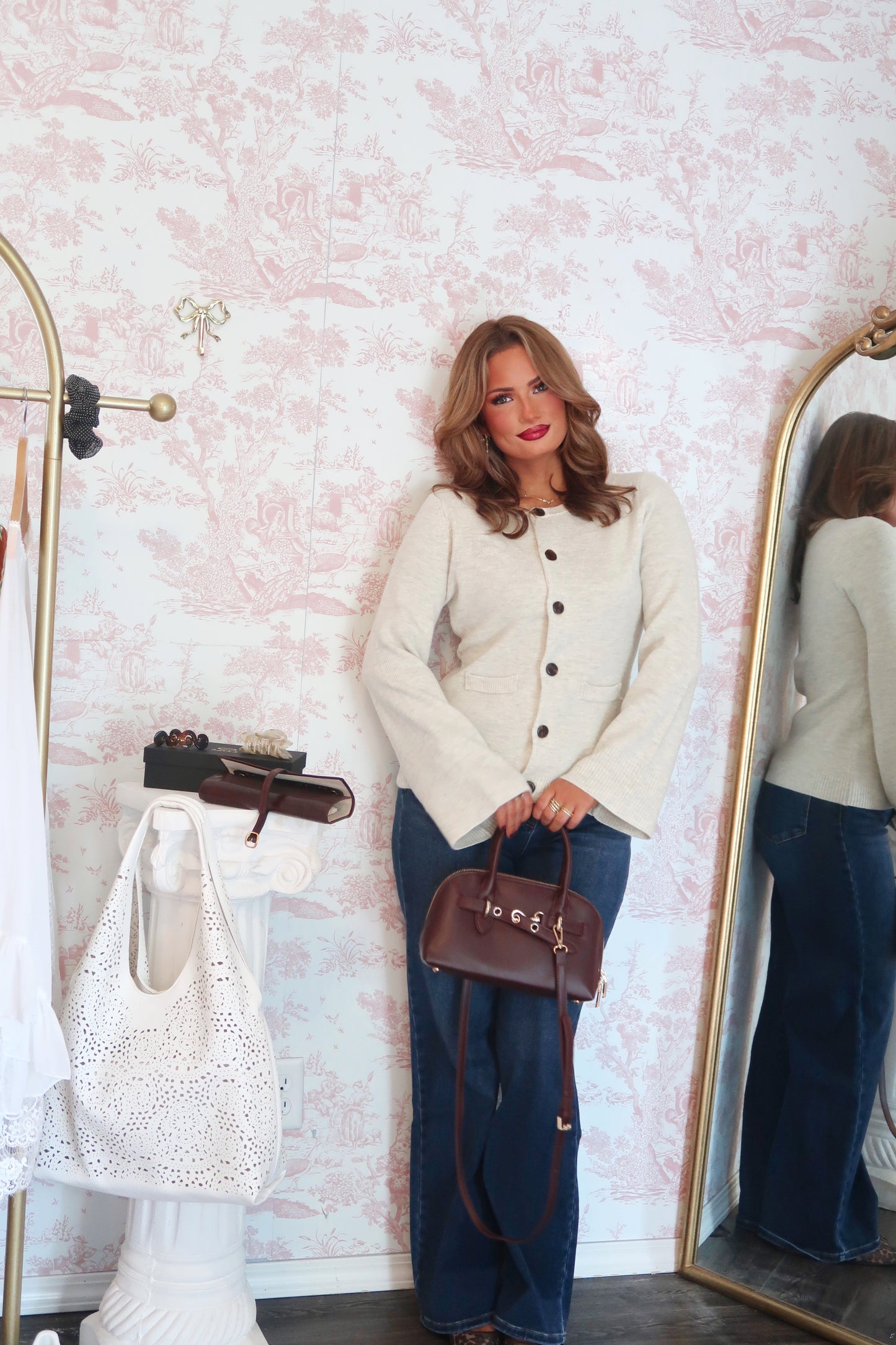 The Margot Sweater - Oatmeal