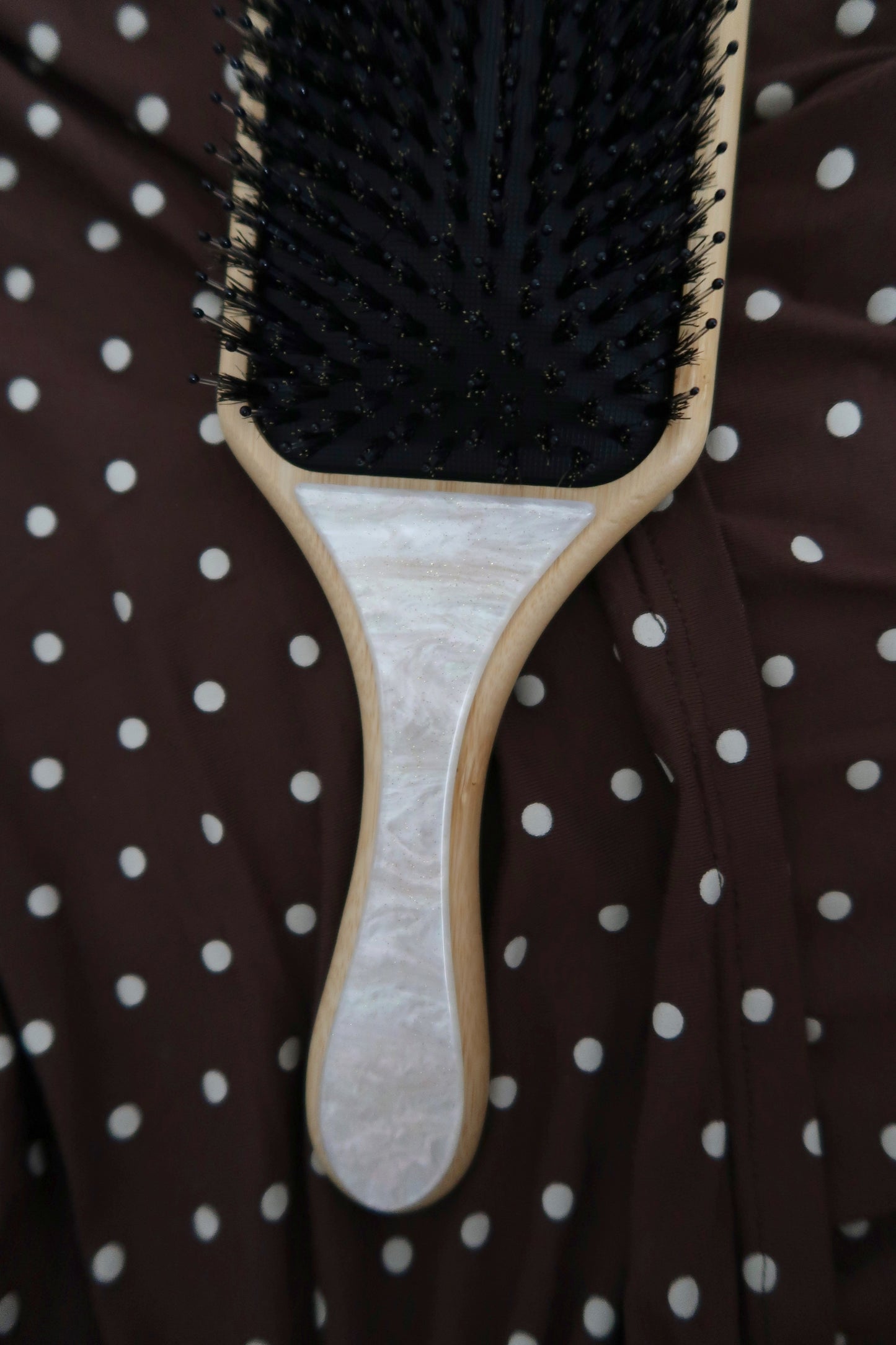 Princess Locks Large Brush - Pearlescent