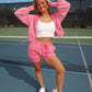 Model Off Duty Shorts - Pink