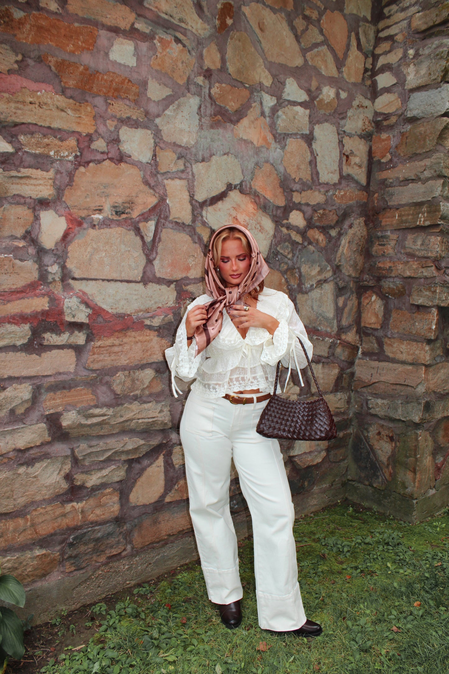 The Poésie Lace Blouse