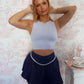 Layla Seamless Top - French Blue