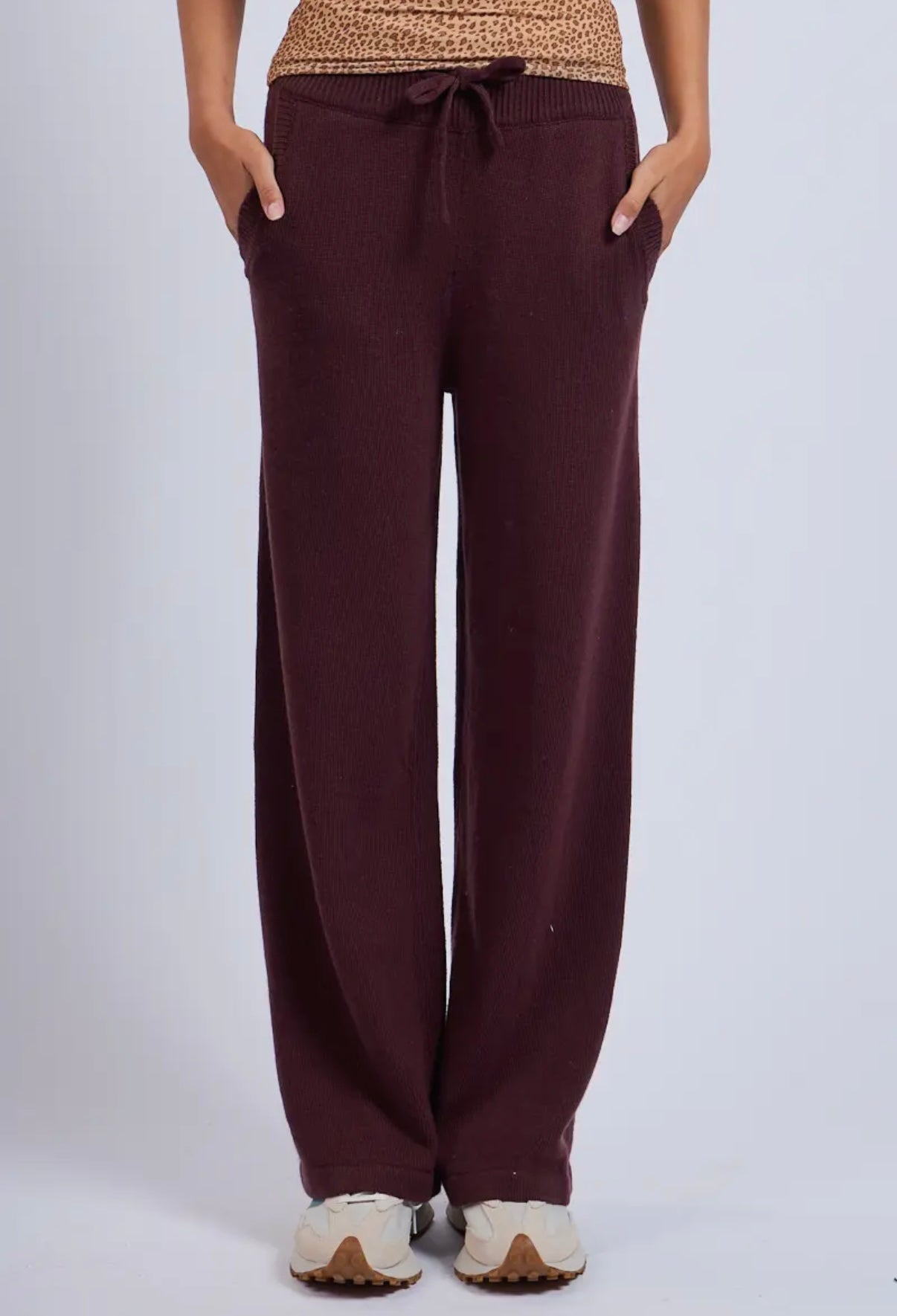 Mulberry Knit Pants