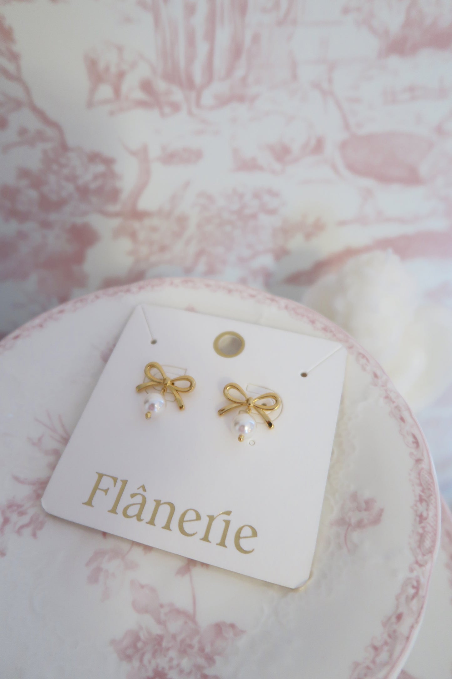 Dainty Darling Ribbon Earrings