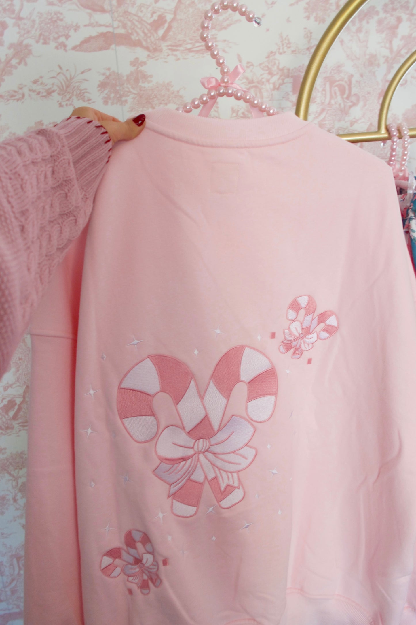 Peppermint Princess Pullover