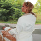 The Orchard Lane Jacket – Cream Gingham