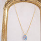 The Bluebell Charm Vintage Necklace