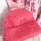 Pinkerbelle Bow Beanie Hat