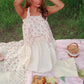 Cream Tea Blossoms Top