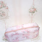 Baby Pink Coquette Makeup Bag