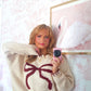 Darling Ribbon Sweater - Cherry Mocha