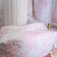 Rose De Toile Quilted Pink Large Toiletry Bag