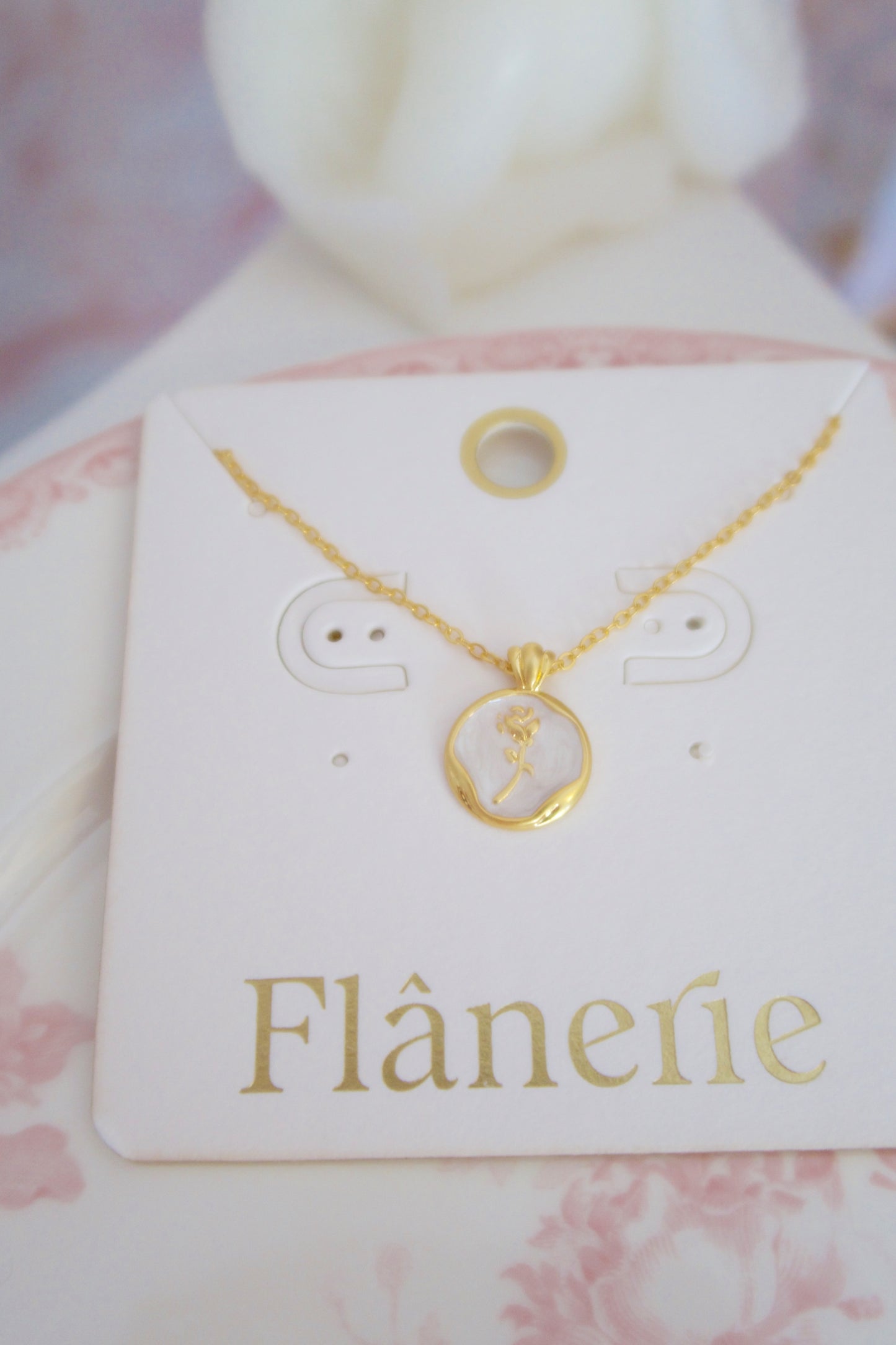 Fleur De Paris 18k Gold Necklace