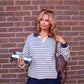 The Oxford Rugby Polo - Tan/Navy