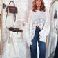 Lace in the Louvre Blouse