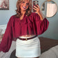 The Ashbourne Chiffon Blouse