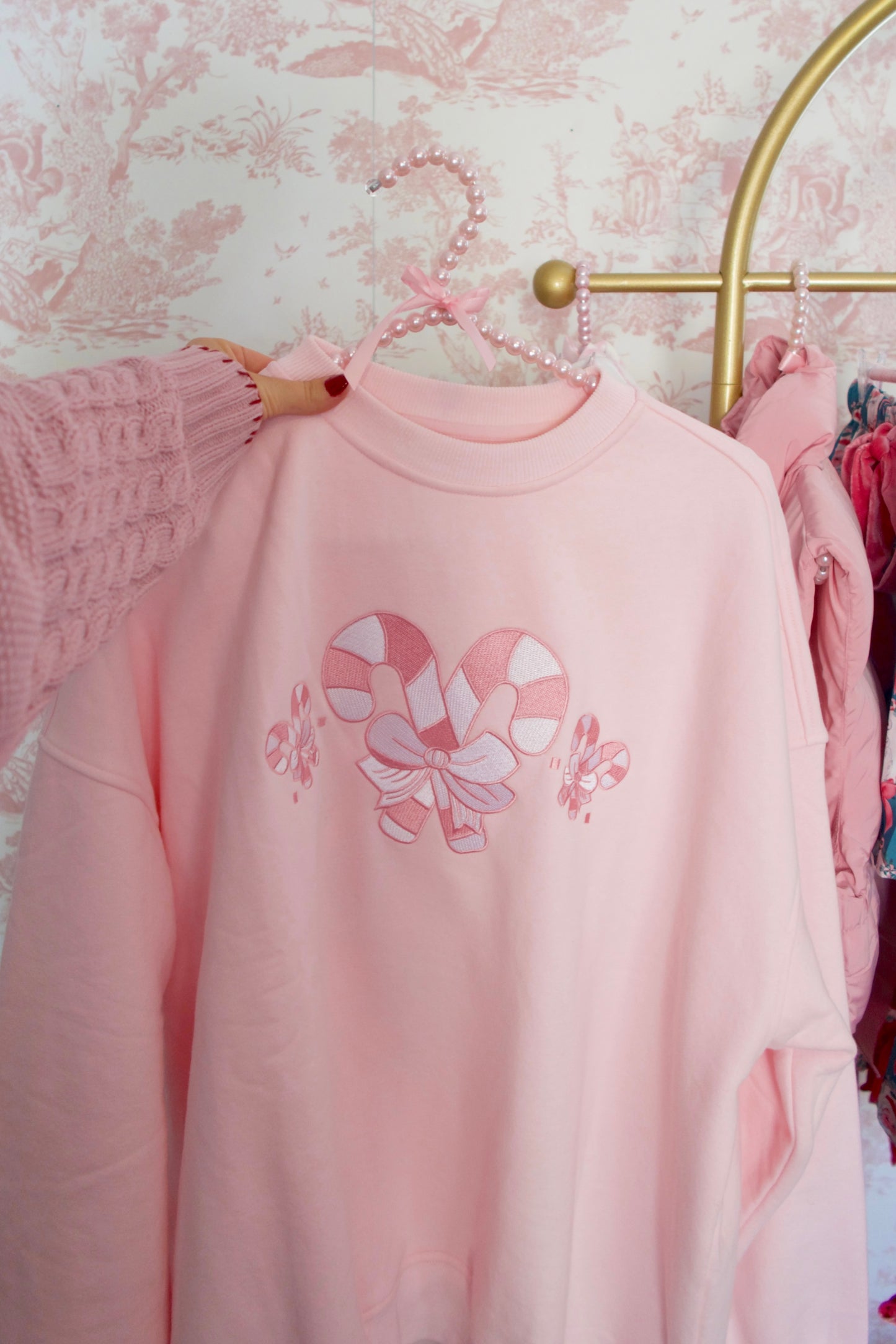 Peppermint Princess Pullover