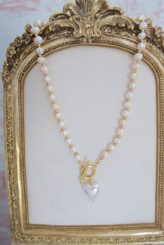 Wren Vintage Pearl Necklace