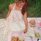 Cream Tea Blossoms Top
