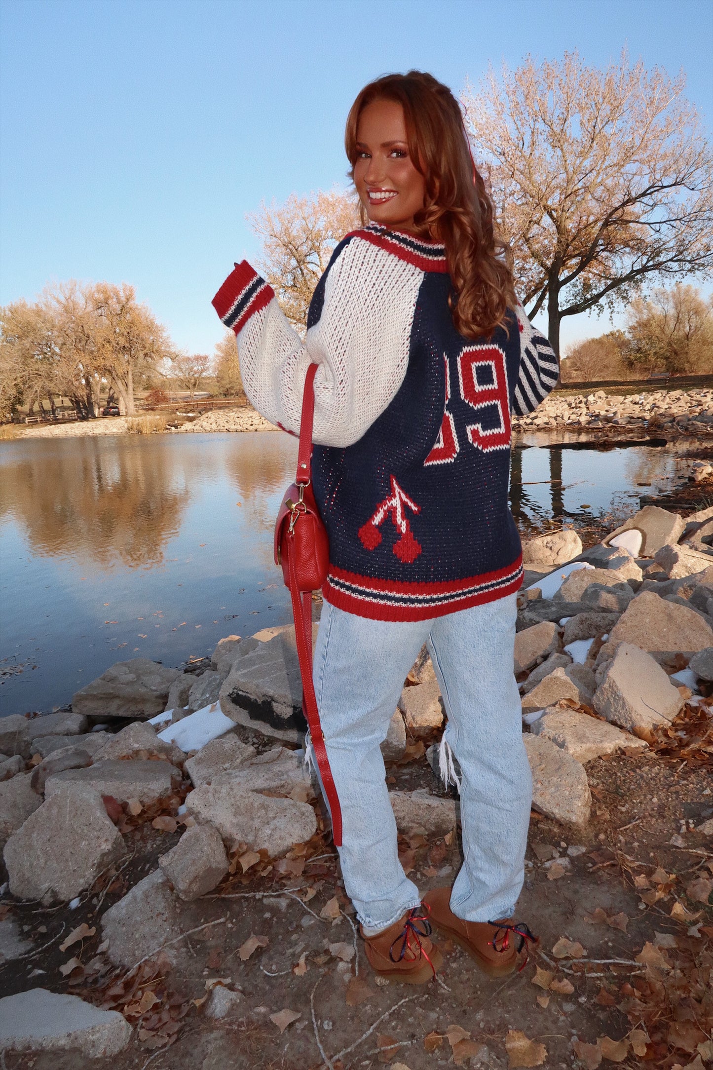 Cherry Ribbon Cardigan - Cherry Milkshake