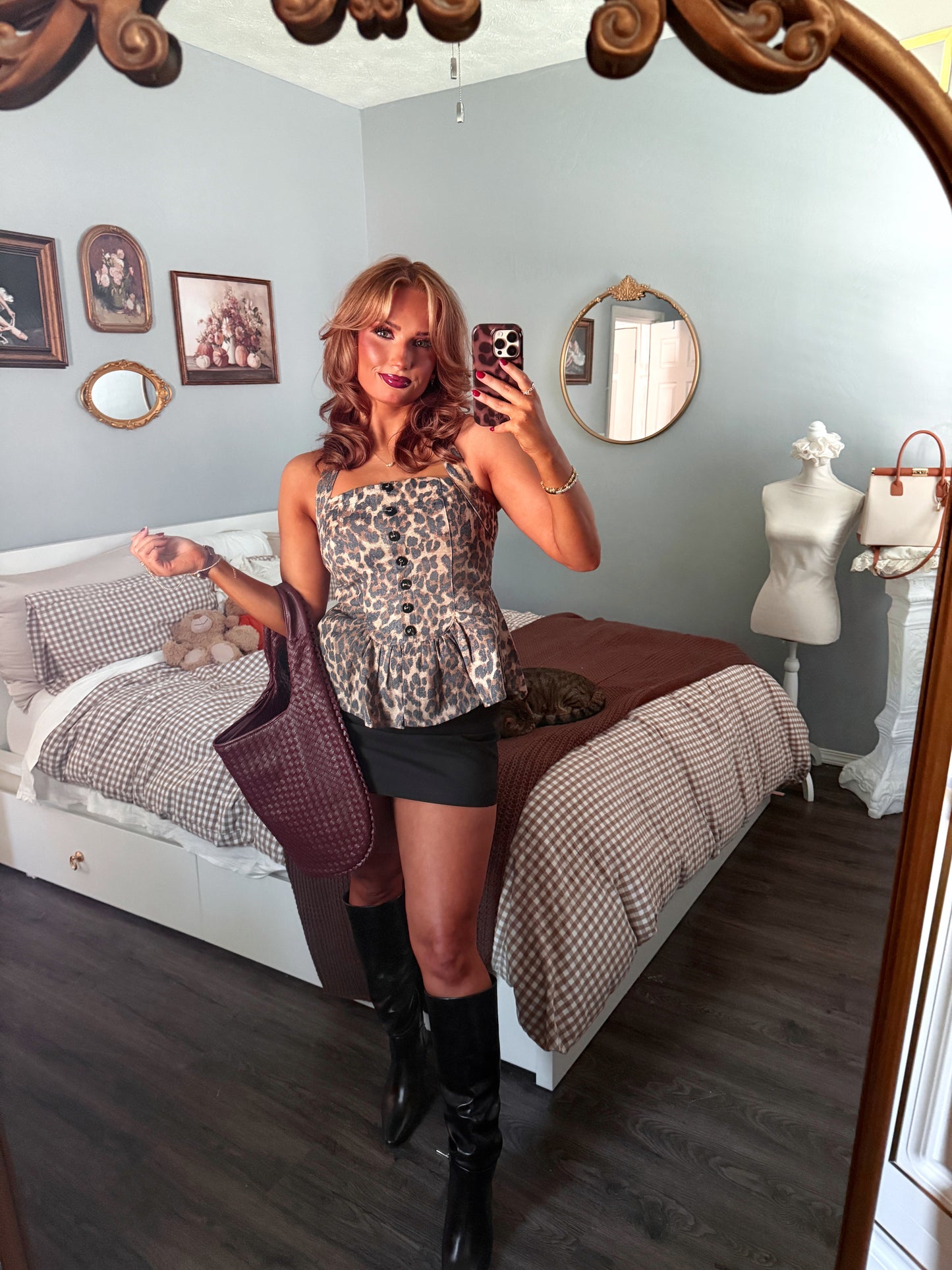 The Beaumont Peplum Corset