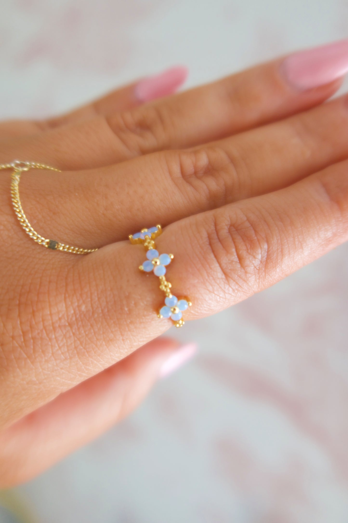 Baby Blue Seraphina Ring