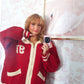 Campus Cutie Sweater Hoodie - Cozy Cherry Cola