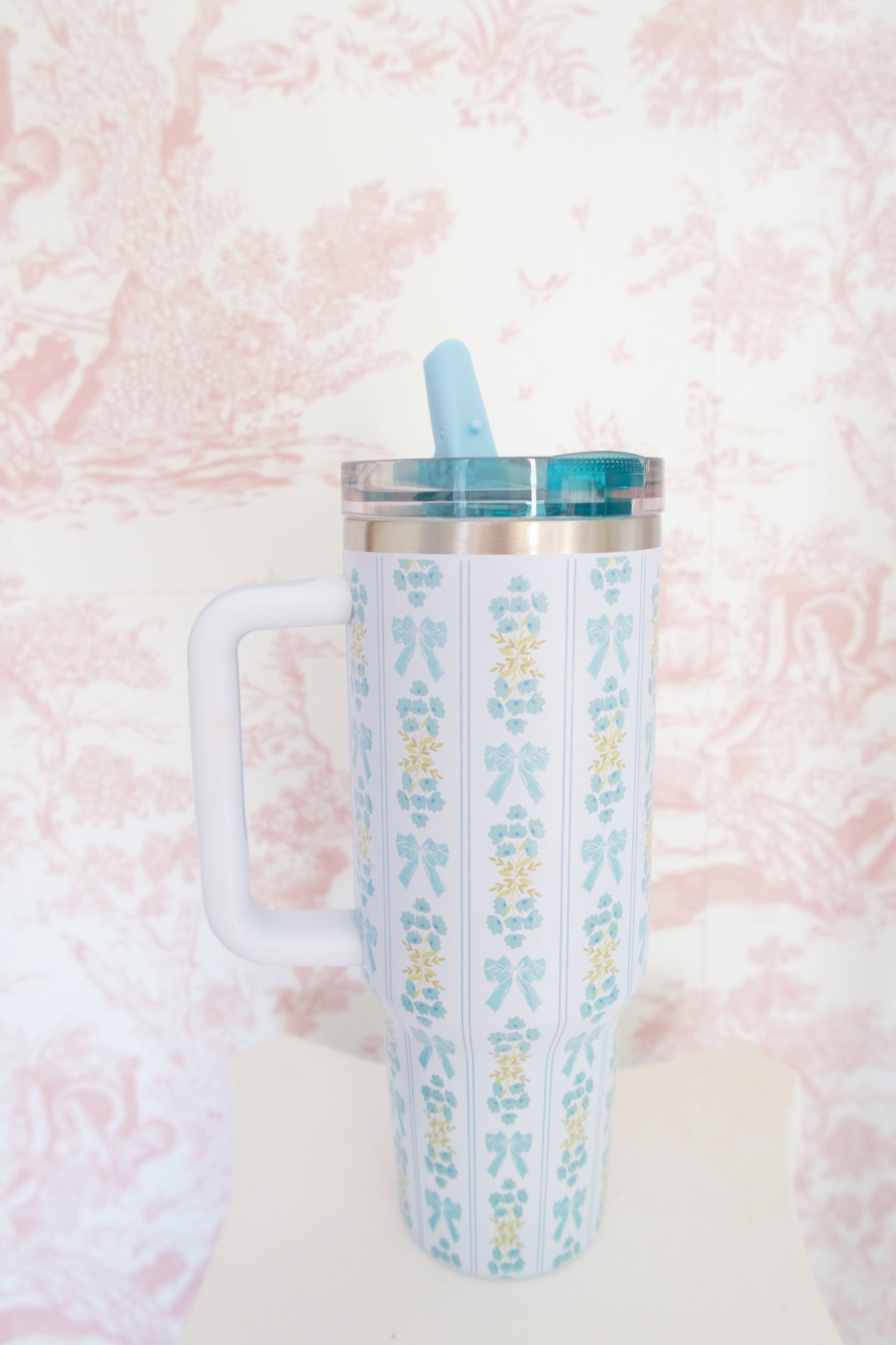 The Love Shack Tumbler 40 oz - Cinderella Blue