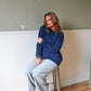 The Rory Cable Knit - Navy