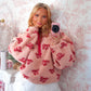 Winter Bow Whimsy Pullover - Sugar Plum Pink