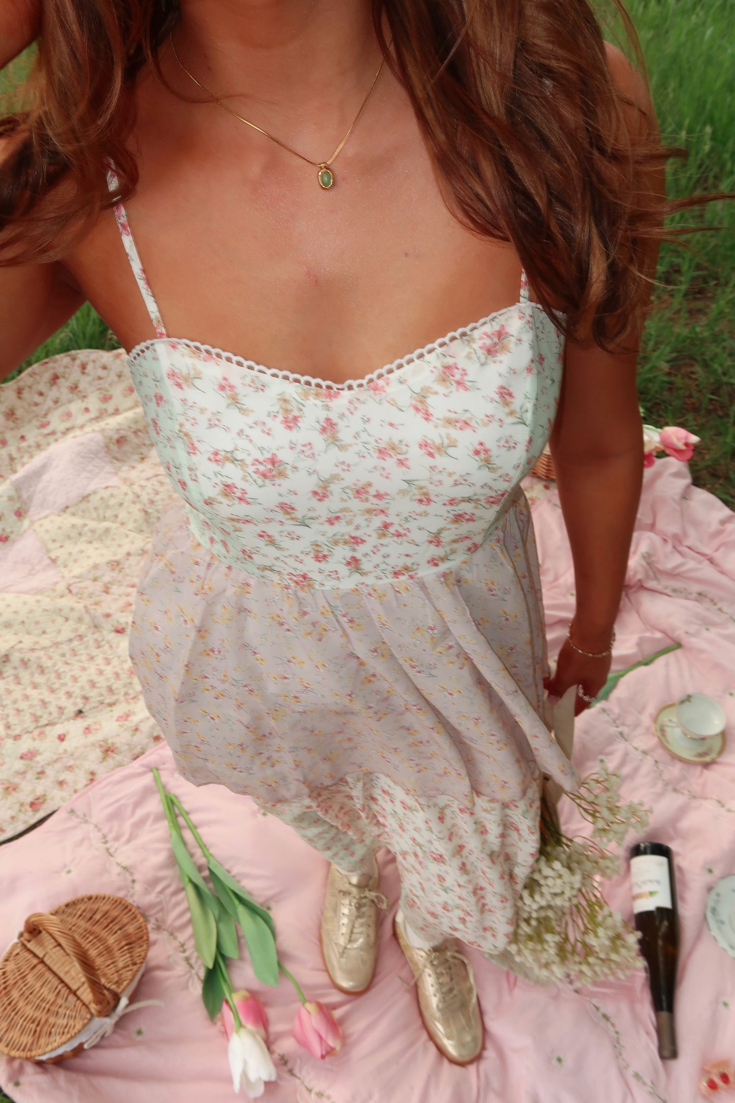 Whispering Wildflowers Dress