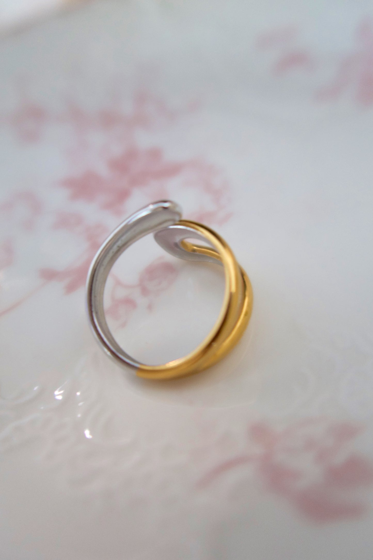 Giselle 18k Gold Two-Tone Ring