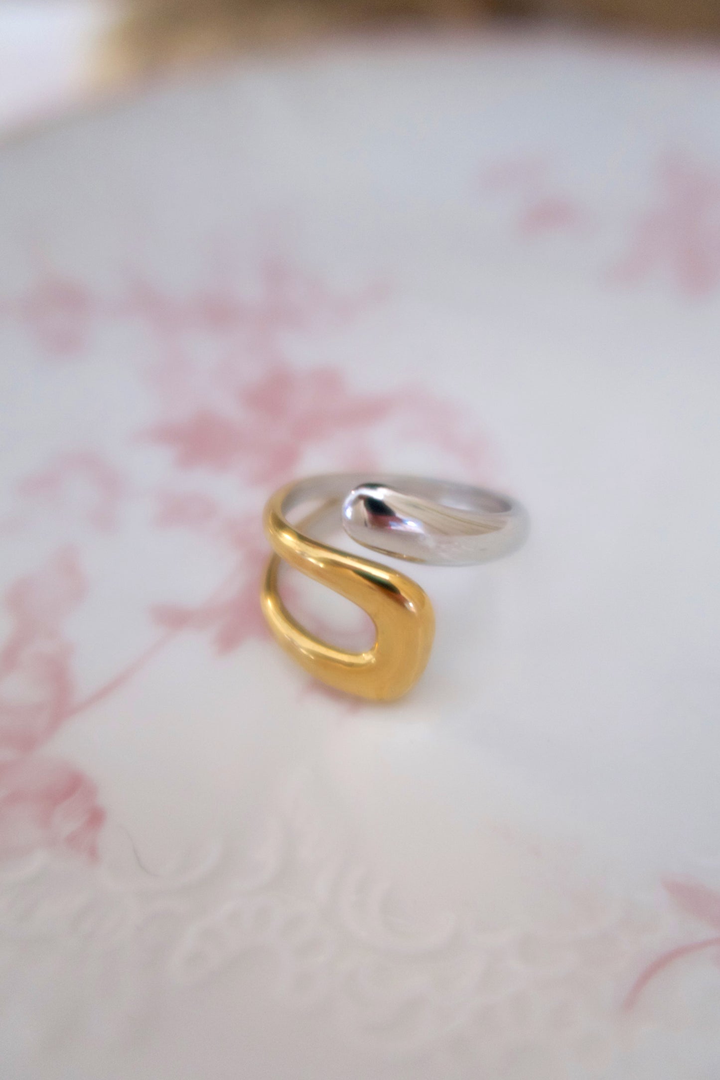 Giselle 18k Gold Two-Tone Ring