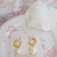 Viviana Vintage Heart Earrings