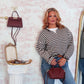 Bordeaux Stripe Henley