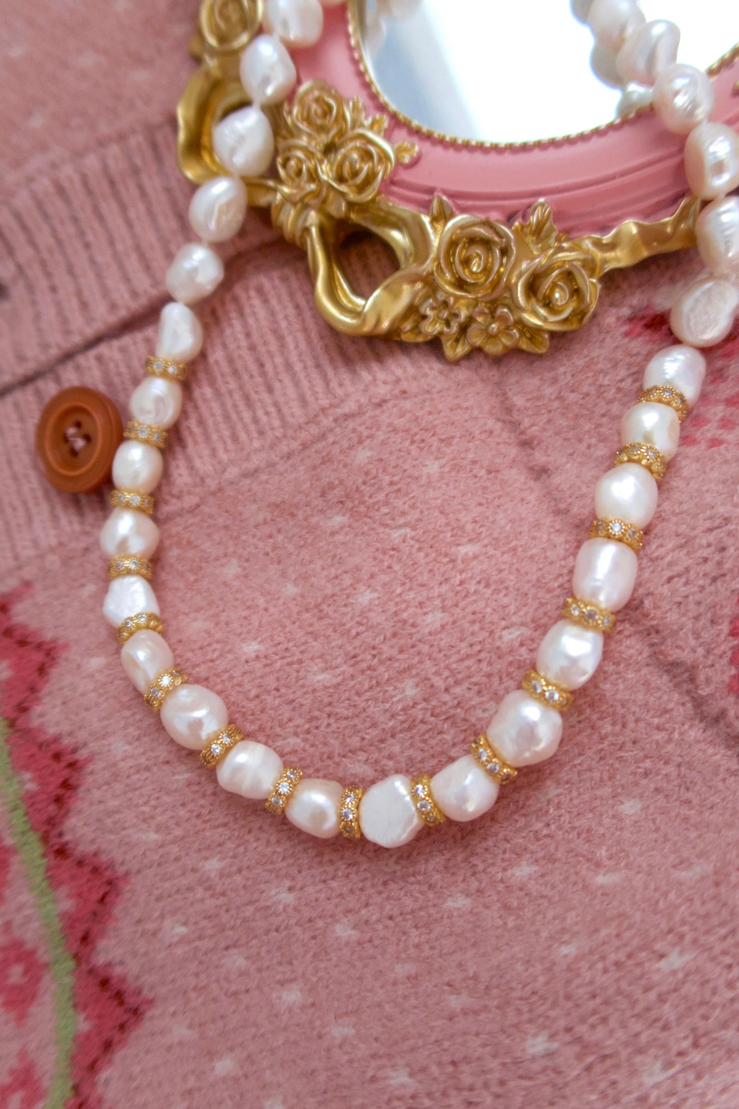 Fit For A Princess Pearl Necklace