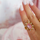 The Pink Regency Ring