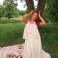 Cream Tea Blossoms Top